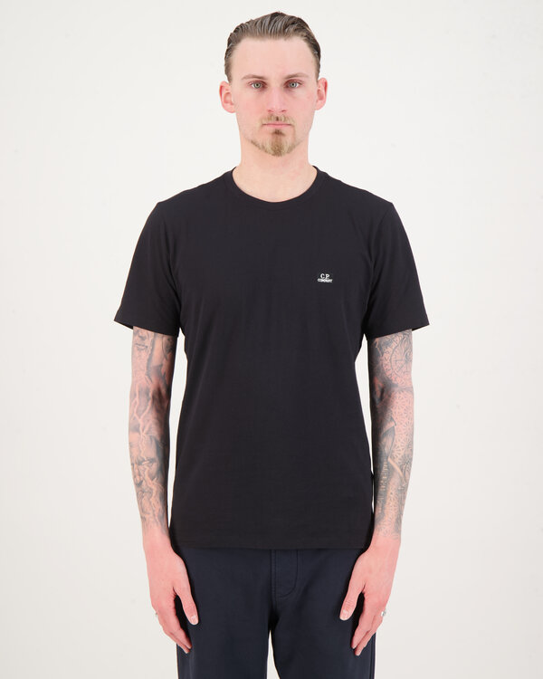 30/1 Jersey Short Sleeve T-Shirt Black