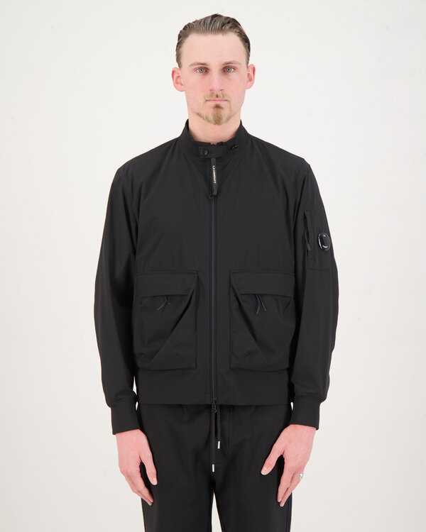 Nylon Chrome-R Jacket Schwarz