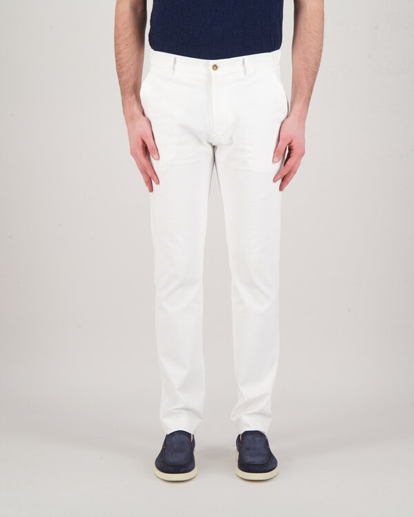 Morello Elax Pantalon White