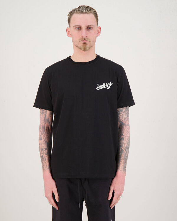 Handwritten Logo Shirt Schwarz