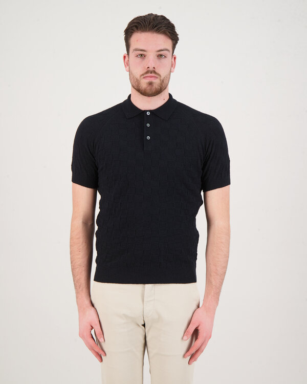 P Boucle Polo Schwarz