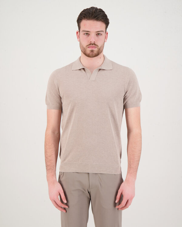 Tennis Polo Taupe