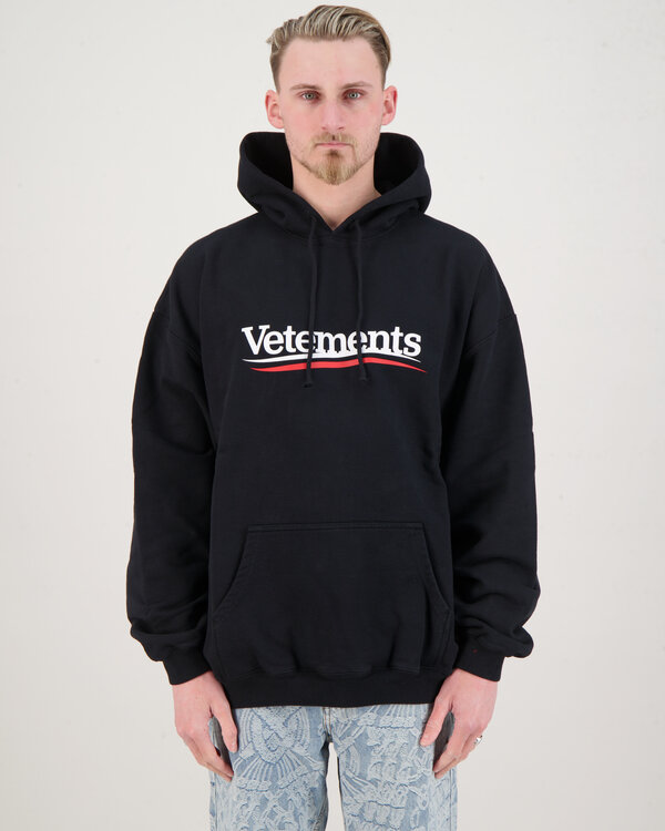 Campaign Logo Hoodie Zwart