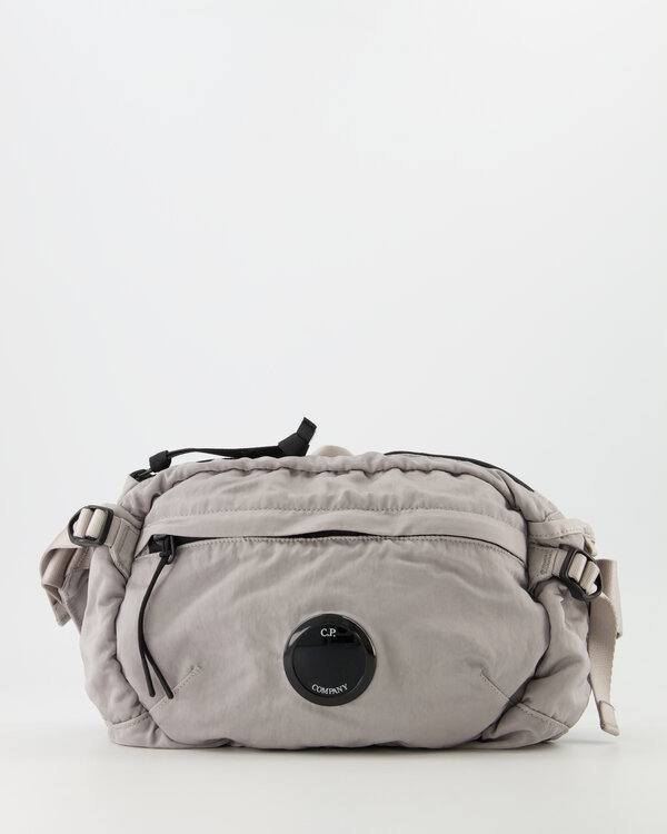 Nylon B Crossbody Pack Grijs