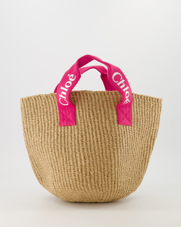 Smal Raffia Bag Pink