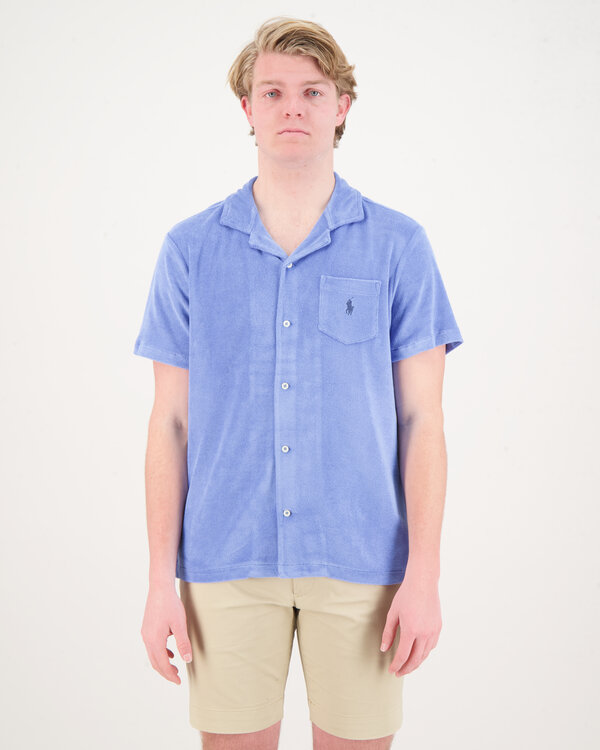 Badstof Shirt Blue