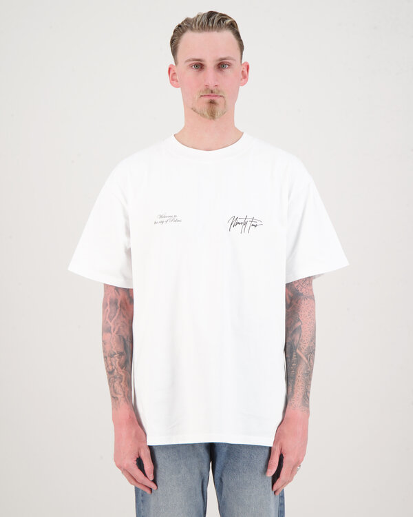 City Of Palms Tee White