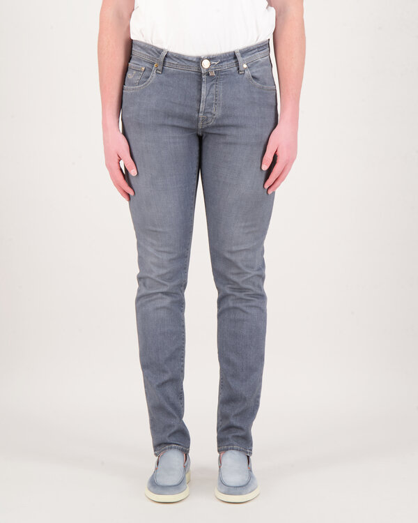 Nick Slim Trousers Jeans Grau Naples