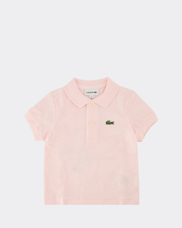 Slim Fit Polo Hell-Pink