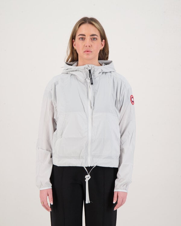 Kaslo Cropped Wind Jacket Silver