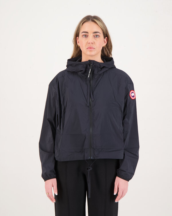 Kaslo Cropped Wind Jacket Black