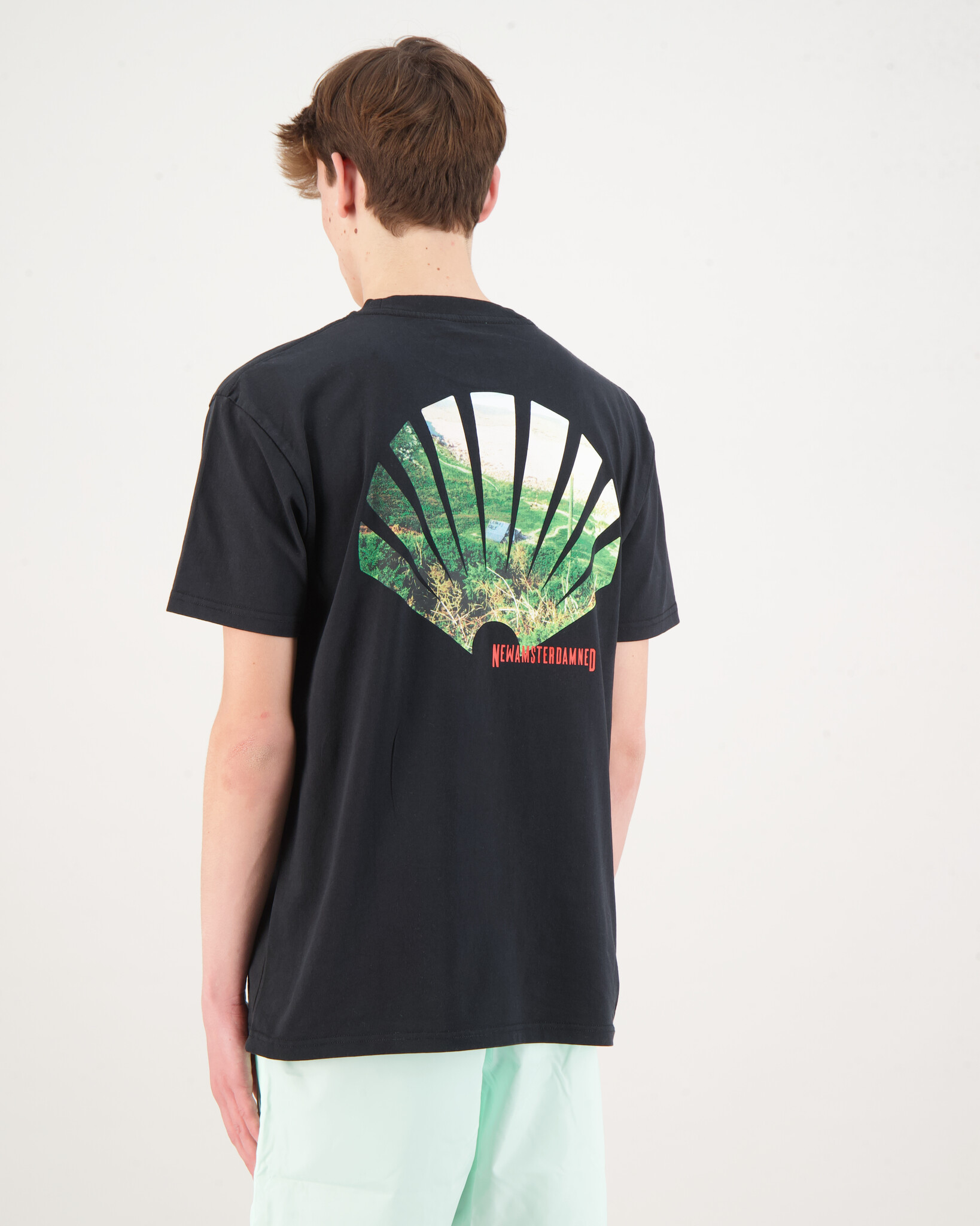 New Amsterdam Surf Association Nasa Tourist T Shirt Zwart Beachim