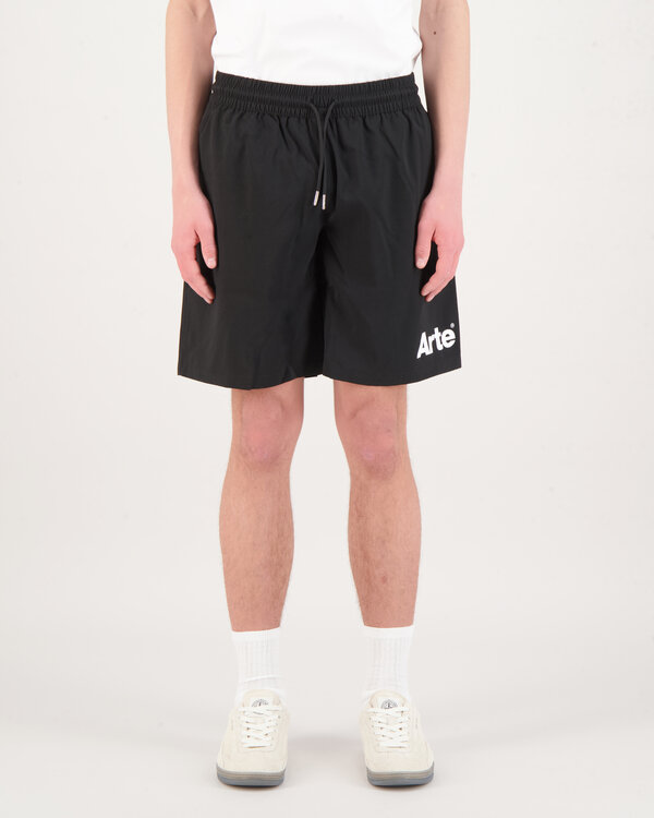 Samuel Logo Shorts Black