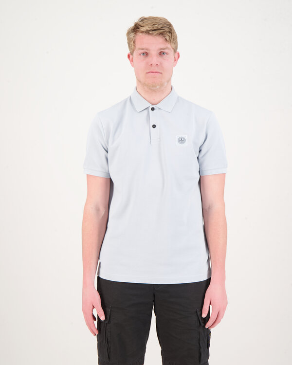 22R39 Polo Regular-Fit T-Shirt Sky Blue