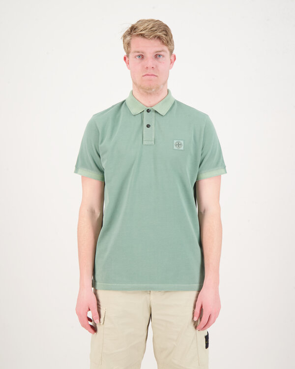 2SC67 Slim Fit Polo HellGrün