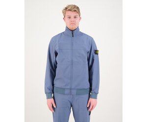 Felpa blu stone island sale