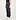 Embossed Leather Straight Leg Pants Black