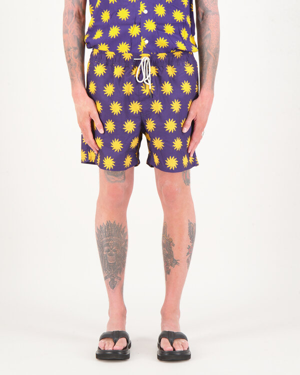 Sunday Sun Swim Shorts Paars