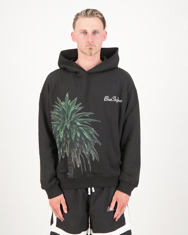 Royal Palm Hoodie Schwarz