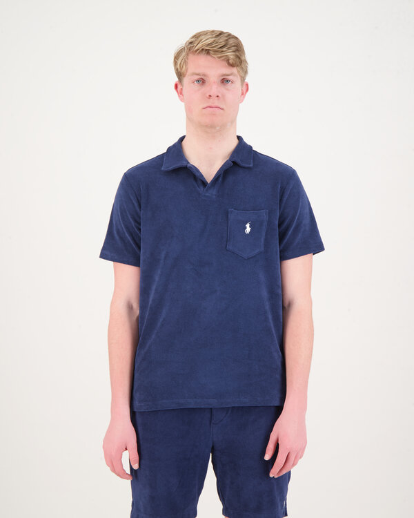 Short Sleeve Polo Shirt Marine