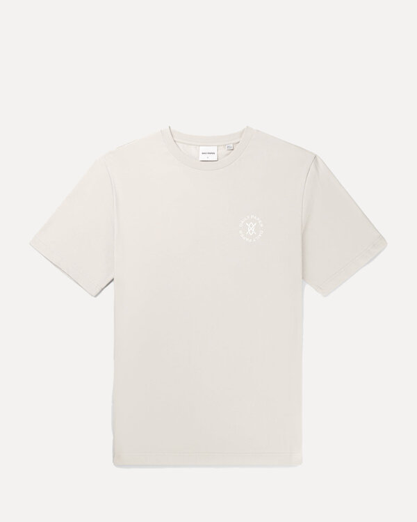 Circle SS T-Shirt Beige