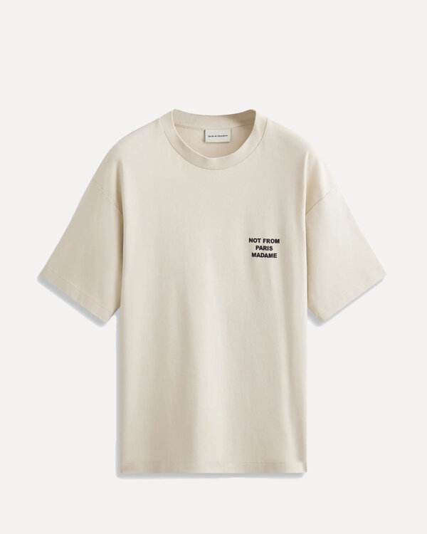 Le T-shirt Slogan Beige