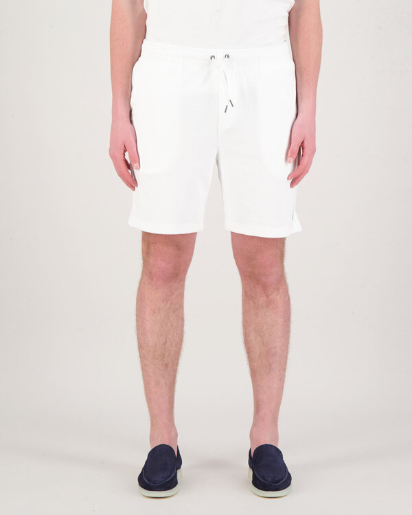 Athletic Badstof short White