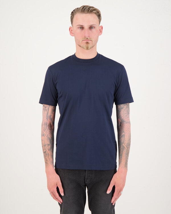 Interlock Supima T-Shirt Marine