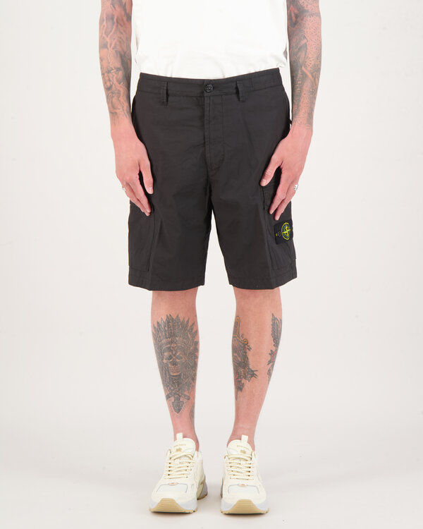 L0803 Bermuda Cargo Short Black