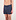 B0643 Nylon Metal Swim Shorts Donker Blauw