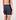 B0643 Nylon Metal Swim Shorts Dark Blue