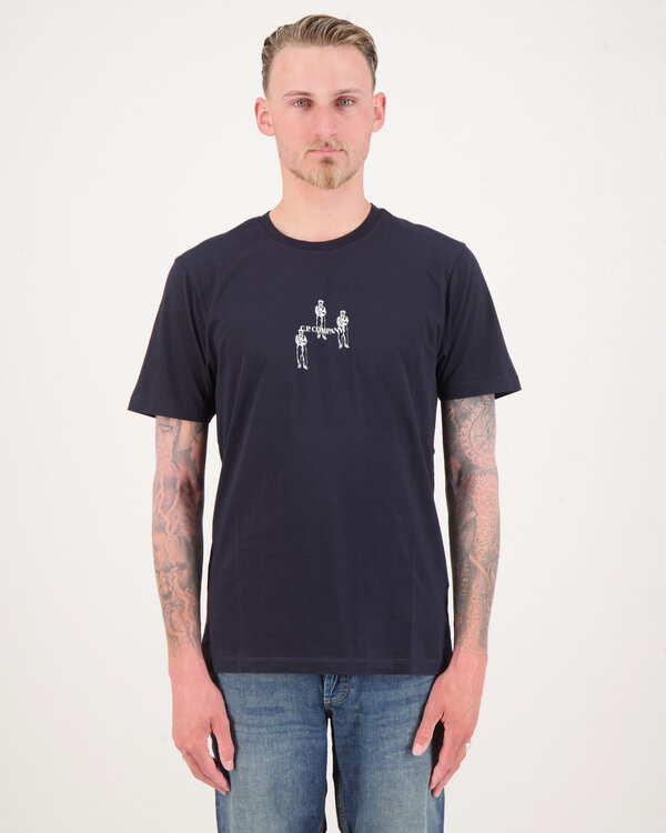 30/1 Jersey Short Sleeve T-Shirt Navy