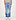 Dagger Stone Wash Rigid Worn Jeans Blau