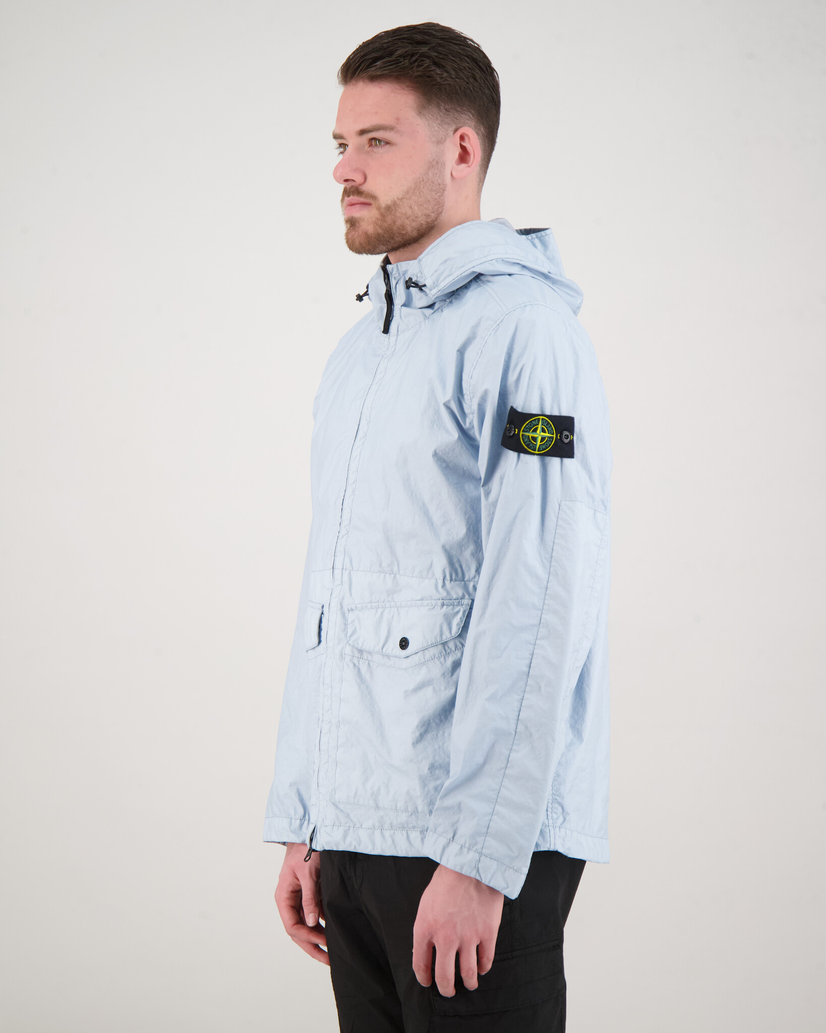 Stone Island 41123 Membrane 3L TC Jacket Sky Blue - Beachim Stone Island 41123 Membrane 3L TC Jacket Sky Blue - Beachim