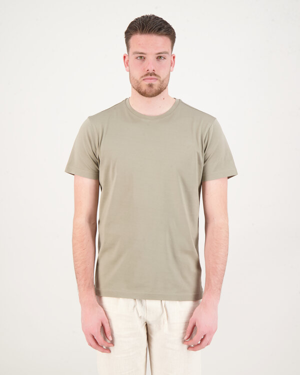 Cotton T-Shirt Taupe