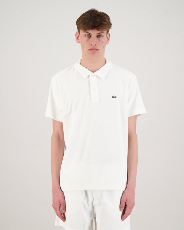 Terry Polo T-Shirt Offwhite