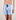 Vertical Logo Swim Short Light Blue