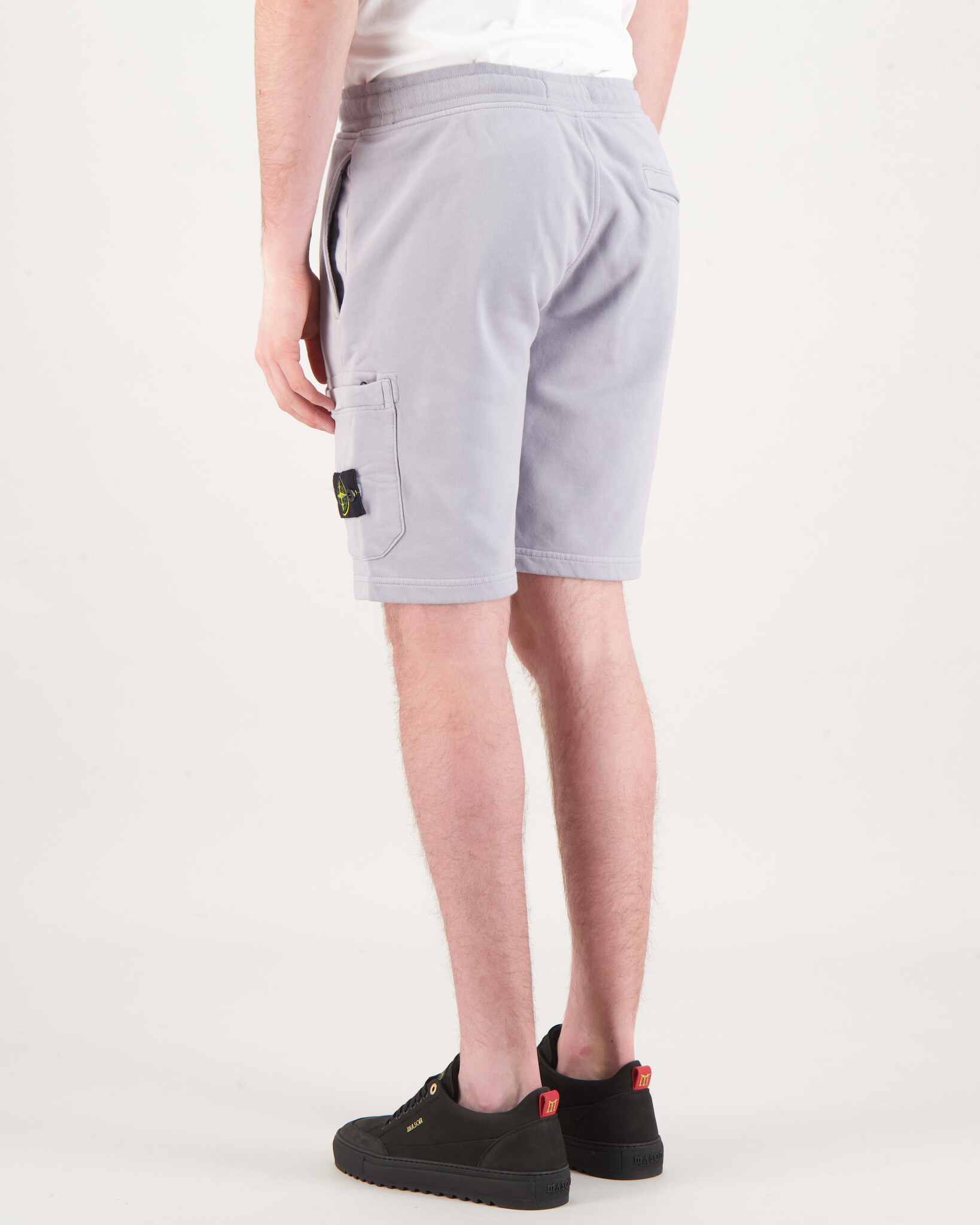 Stone Island 64651 Felpa Bermuda Jogging Short Dark Grey