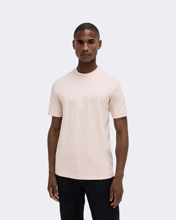 Interlock Supima T-Shirt Licht Roze