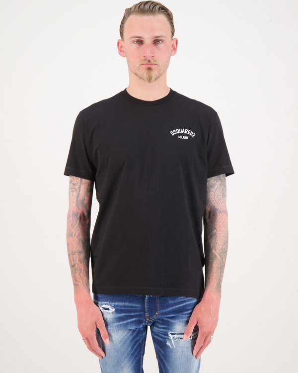 Cool Fit Milano T-Shirt Zwart