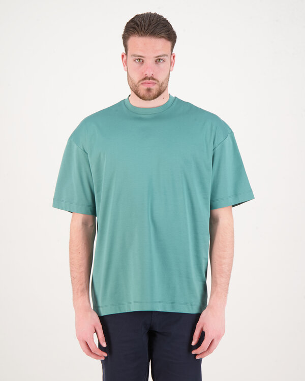 Interlock Supima Oversized T-Shirt Green