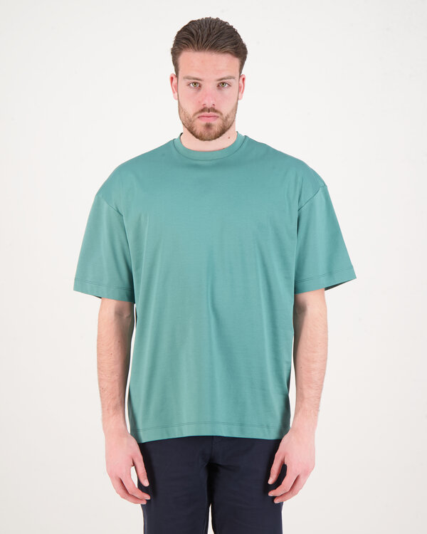 Interlock Supima Oversized T-Shirt Groen