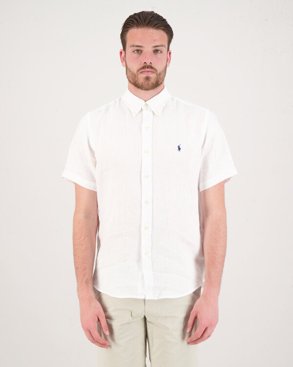 Short Sleeve Sport Shirt white
