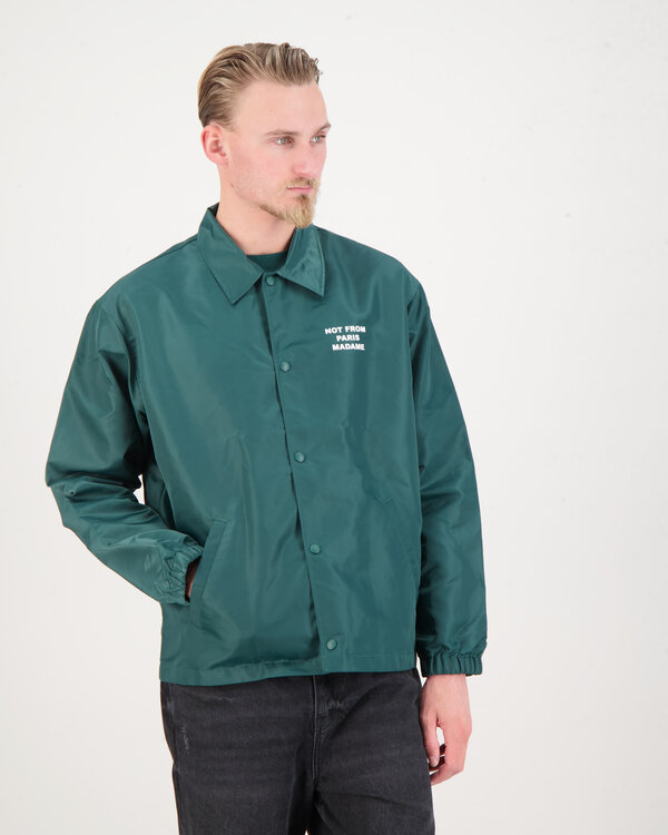 La Veste Slogan Jacket Donker Groen