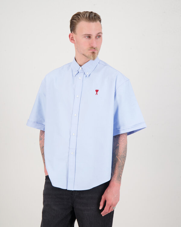 Chemise Boxy Fit Shirt Light Blue