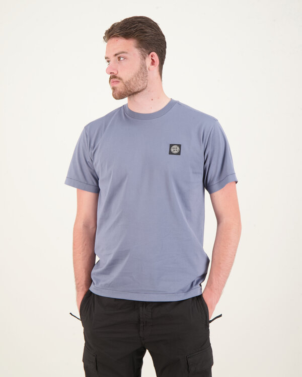 24113 Basic  T-Shirt M.Blue