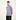 23757 Washed Basic T-Shirt M.Blue