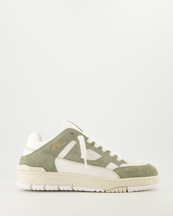Area Lo Fluffy Sneaker Offwhite - Light Green