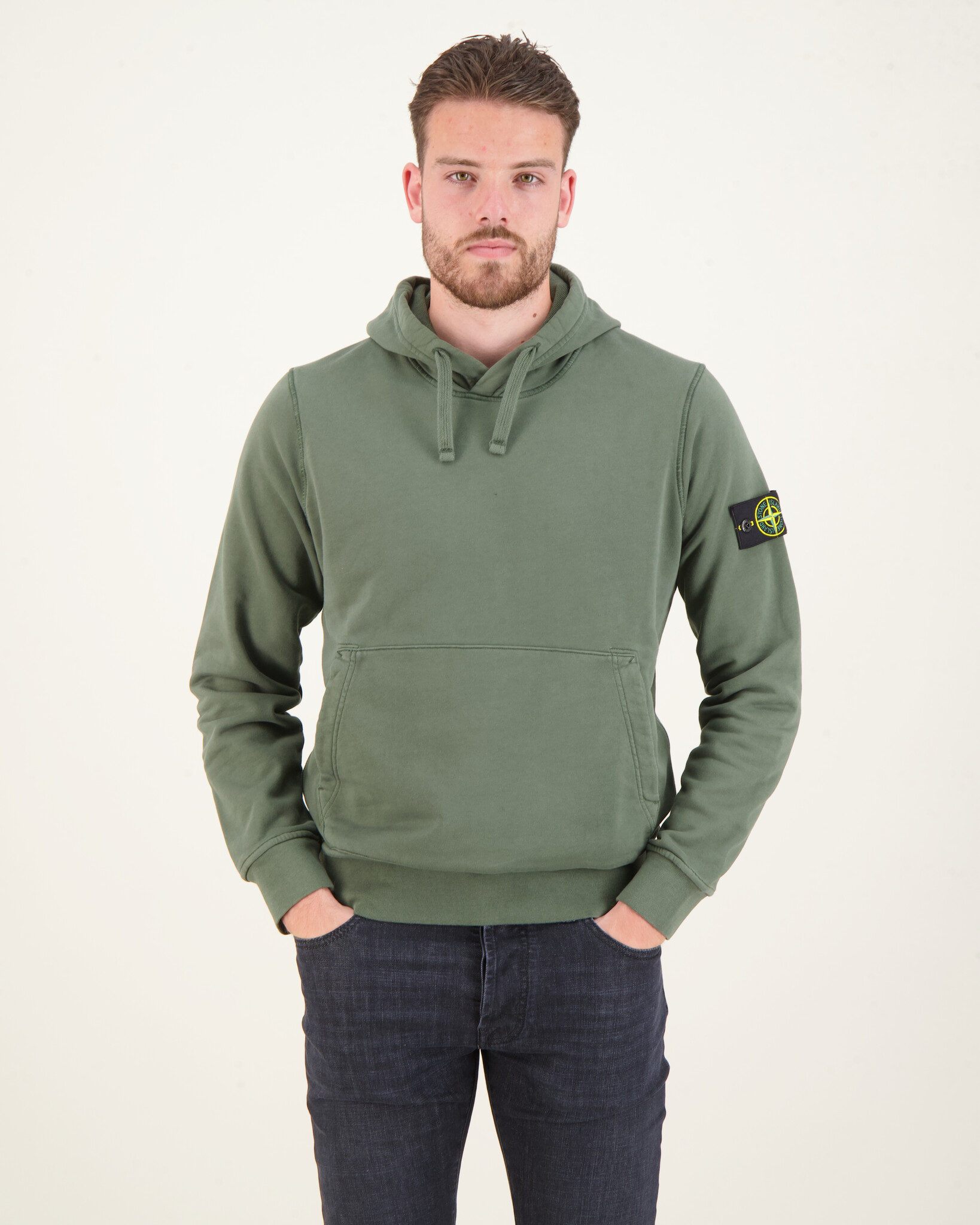 STONE フーディー　64151 Stone Island 64151 Fleece Hoodie Musk - Beachim