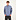 63420 Felpa Half Zip Sweater M.Blauw